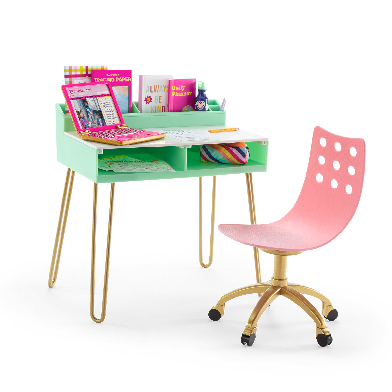 Write On! Desk Set for 18-inch Dolls B9