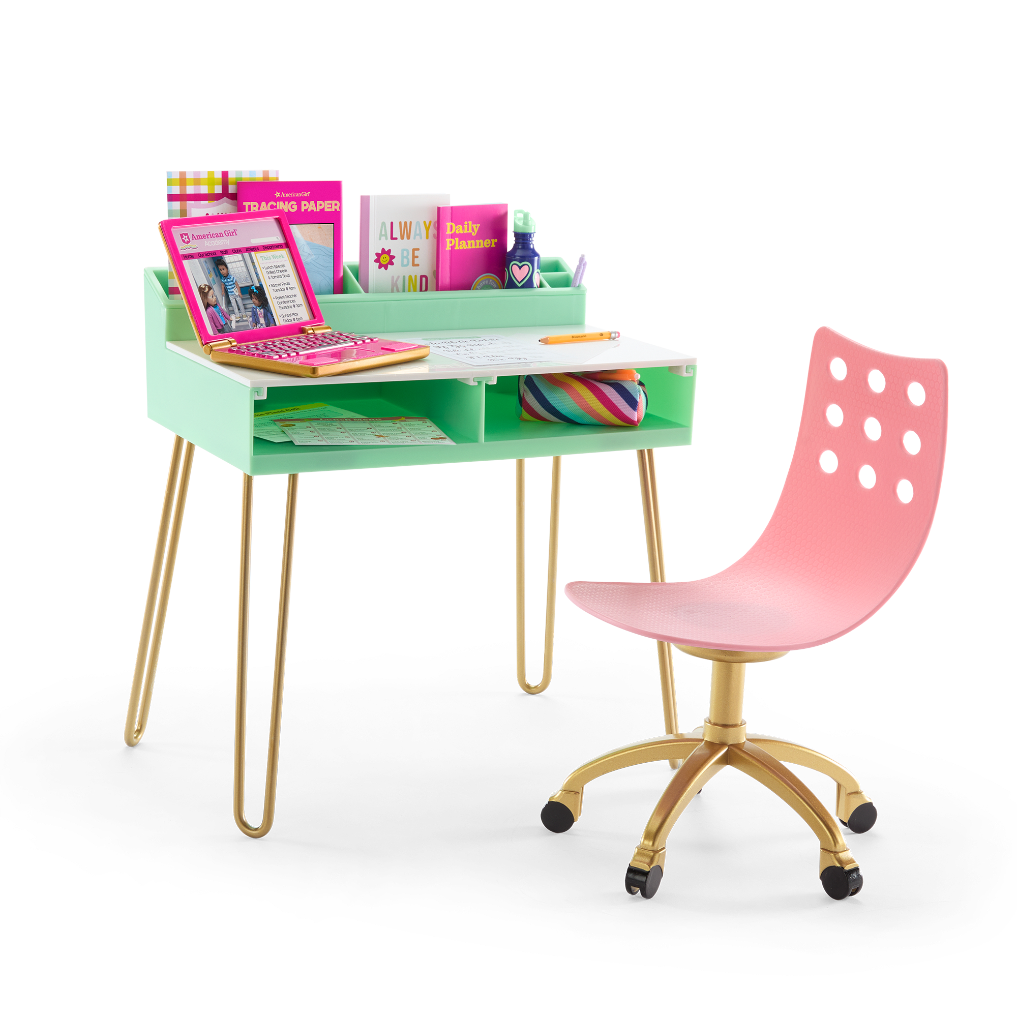 Write On! Desk Set for 18-inch Dolls B9
