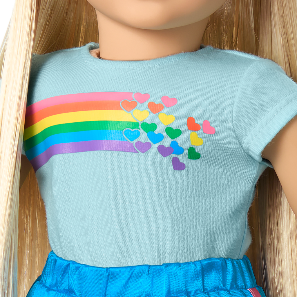Julie’s™ Summer Skating Outfit for 18-inch Dolls (Historical Characters) F1