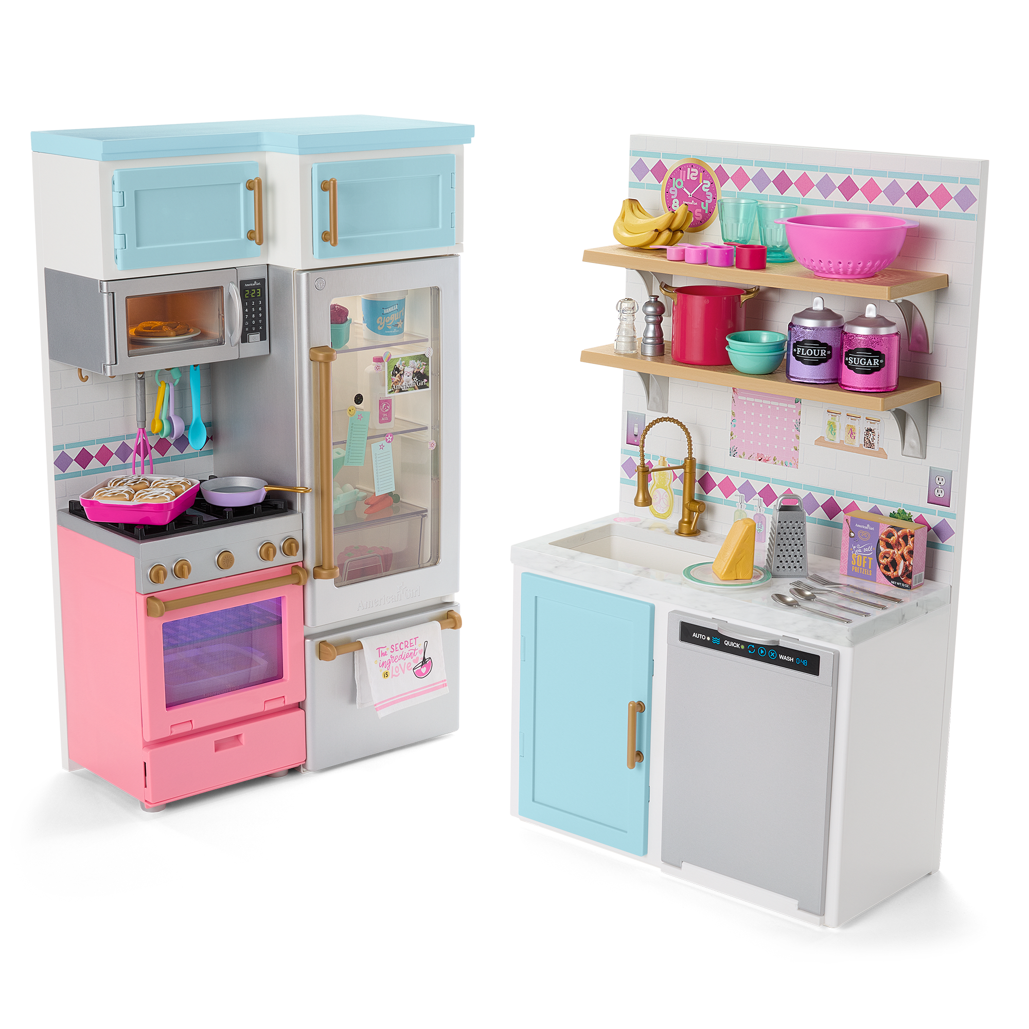 American Girl® Gourmet Kitchen for 18-inch Dolls F3