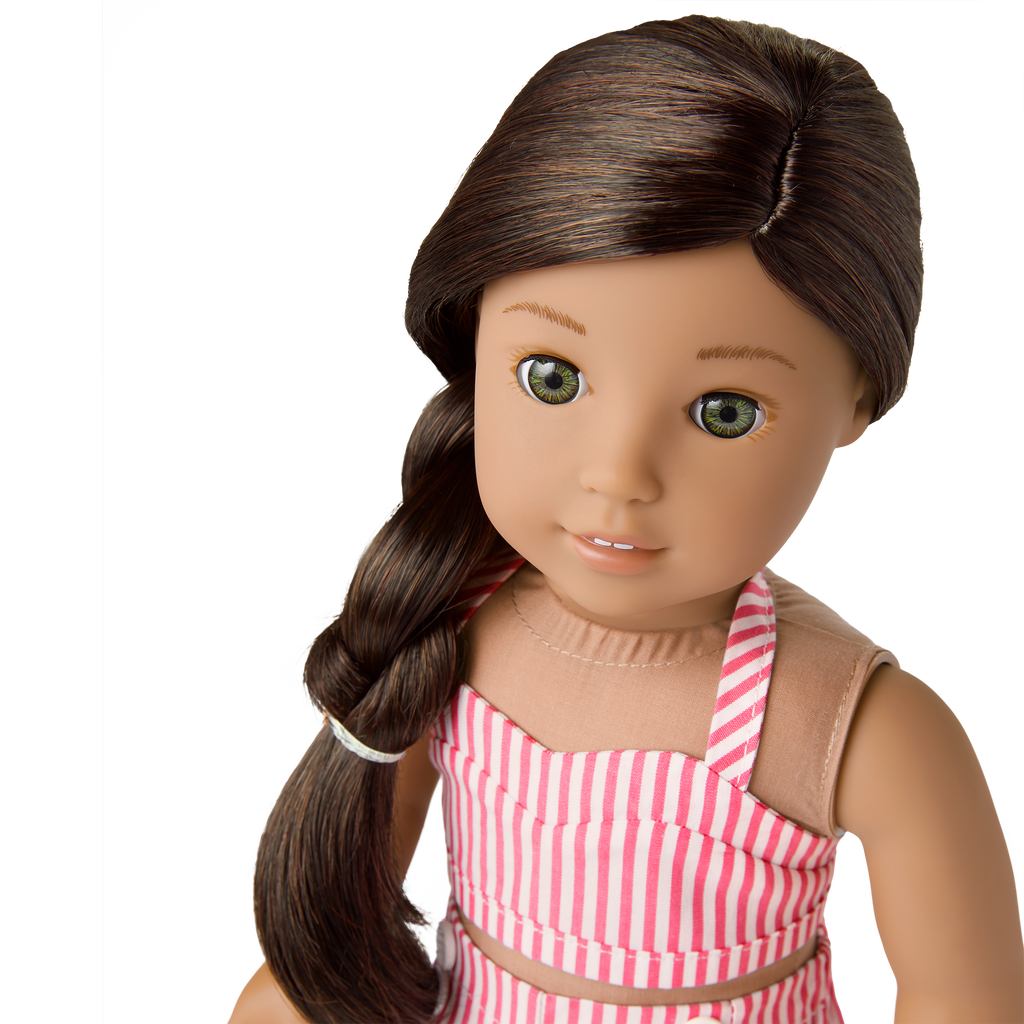 Nanea’s™ Two-Piece Swimsuit for 18-inch Dolls (Historical Characters) E2
