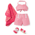 Nanea’s™ Two-Piece Swimsuit for 18-inch Dolls (Historical Characters) E2