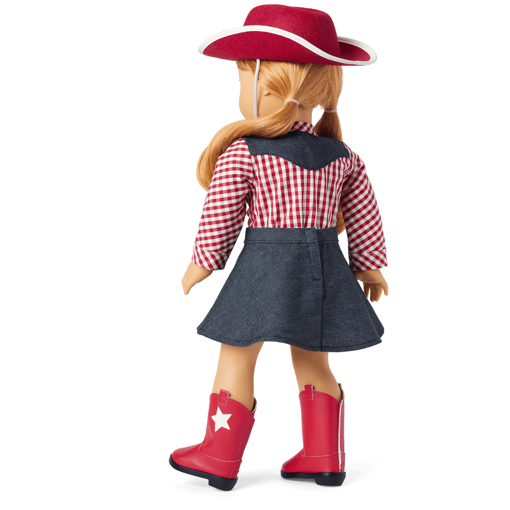 Maryellen's™ Cowgirl Costume for 18-inch Dolls (Historical Characters) A2