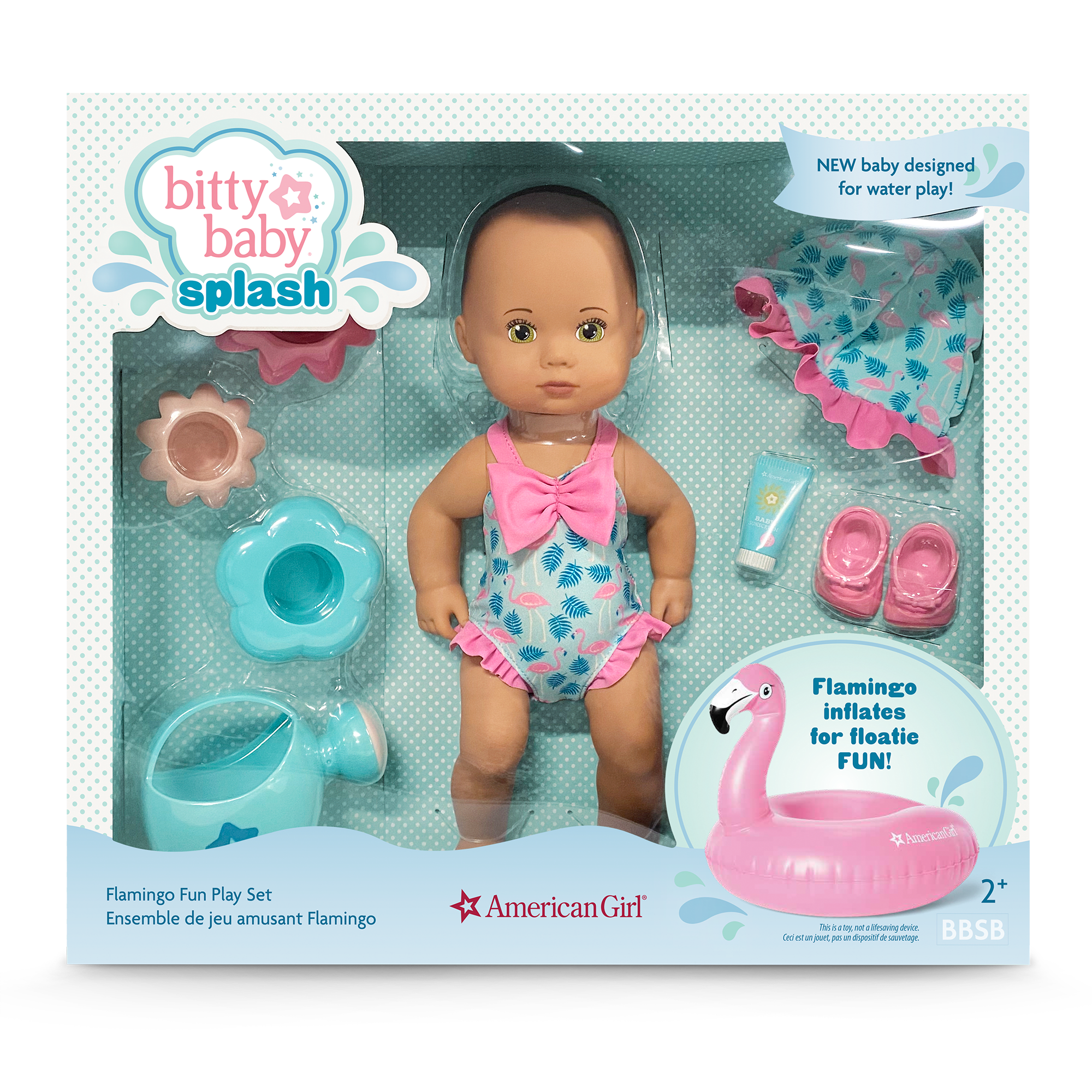 Flamingo Fun Play Set (Bitty Baby® Splash™) B5