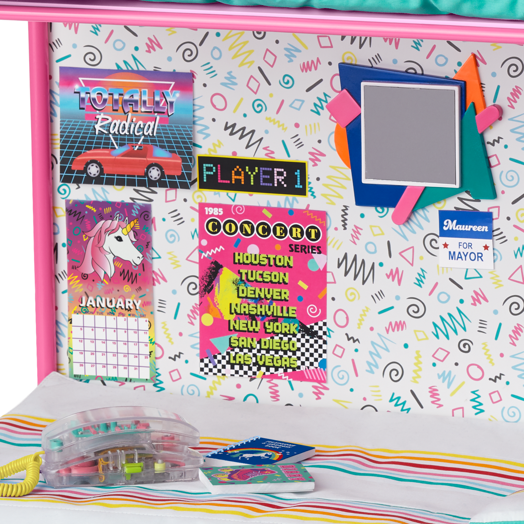 Courtney's™ Bedroom Set for 18-inch Dolls (Historical Characters) F1