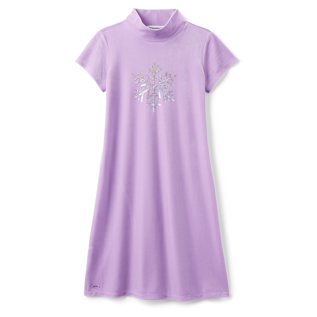 Soft as Snow Dress for Girls B6