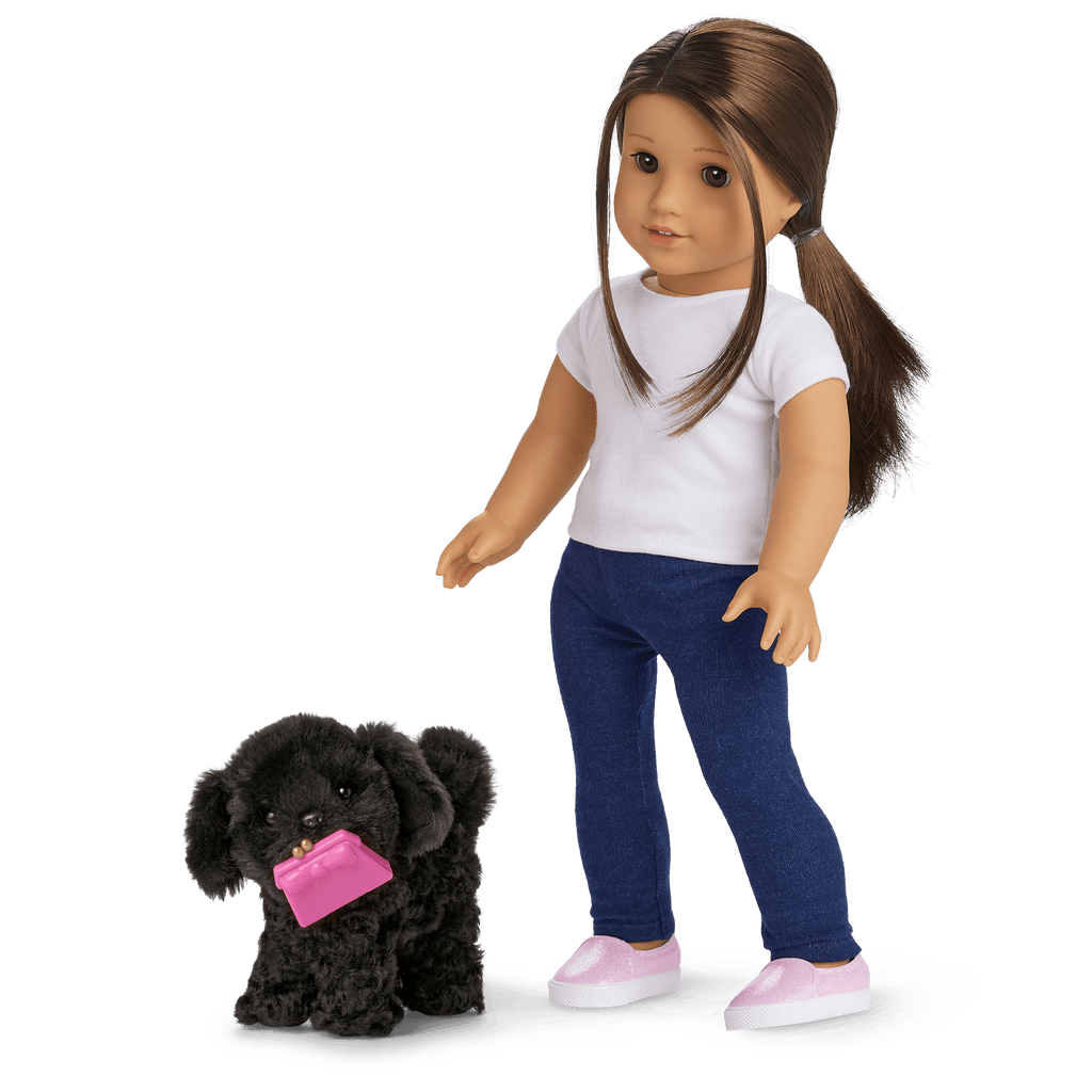 Shi-Poo Sweetie Dog for 18-inch Dolls F8