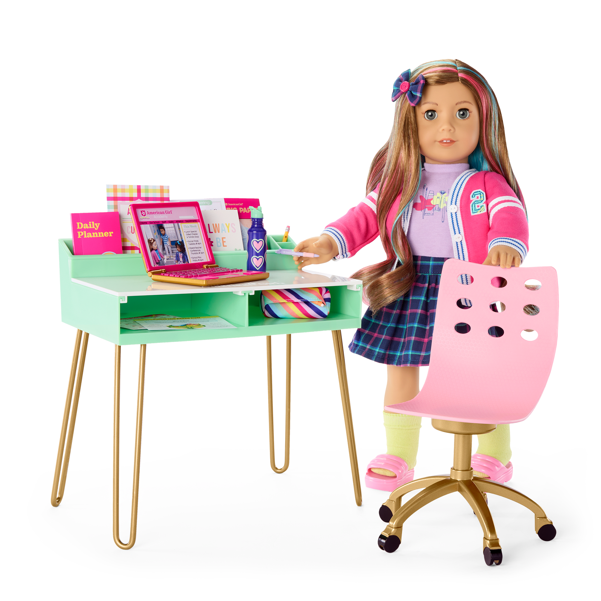 Write On! Desk Set for 18-inch Dolls A3