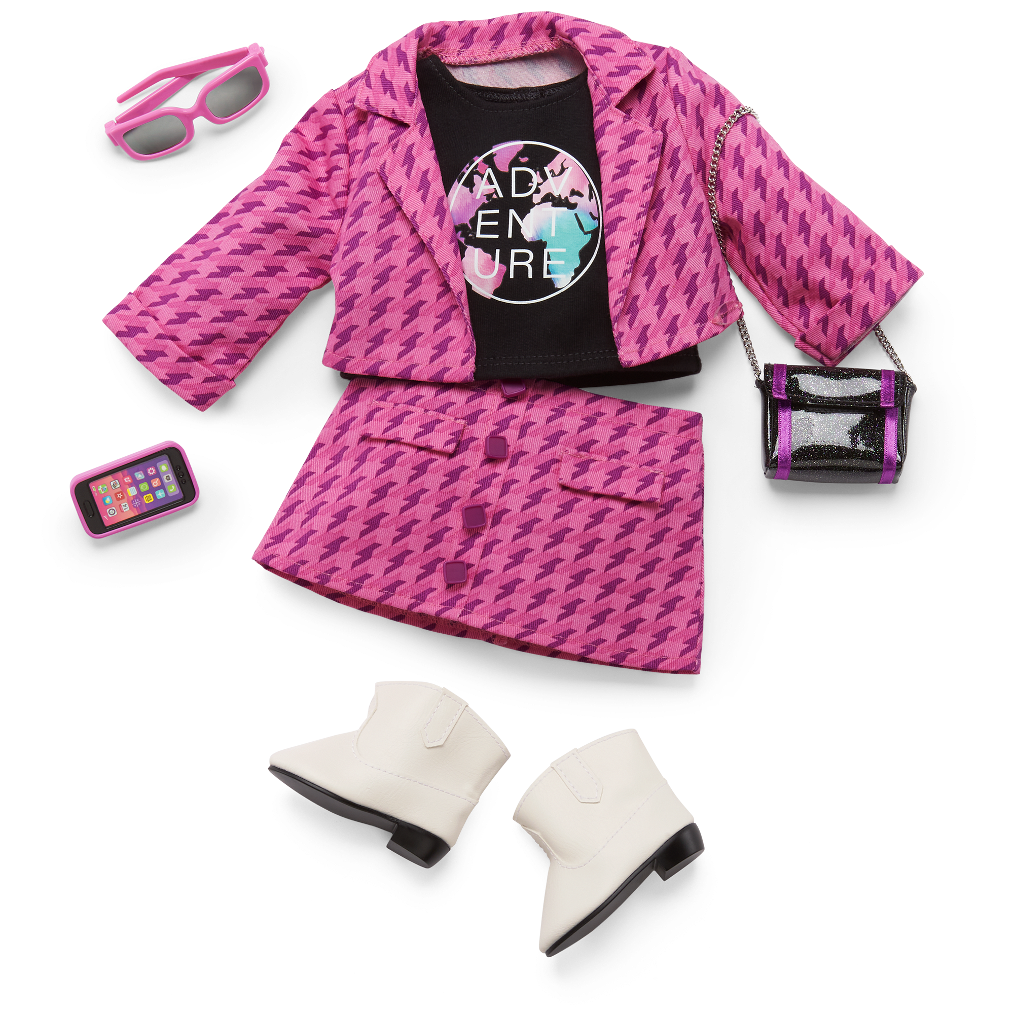 Fun in the City Travel Outfit for 18-inch Dolls C5