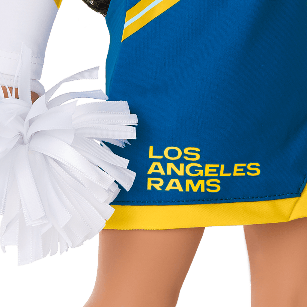 American Girl® x NFL Los Angeles Rams Cheer Uniform for 18-inch Dolls E6