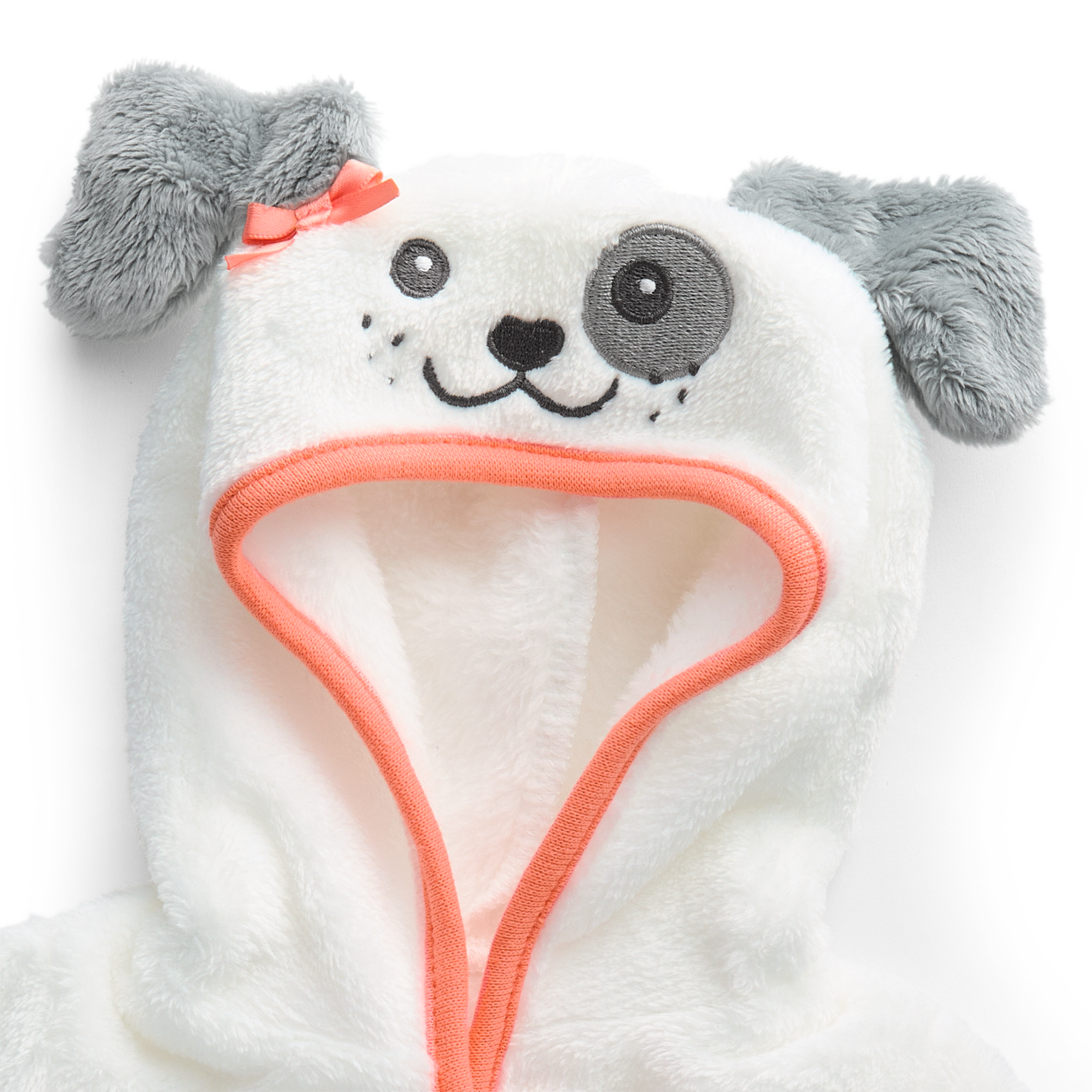Comfy Puppy Robe Set for Girls & 18-inch Dolls D9
