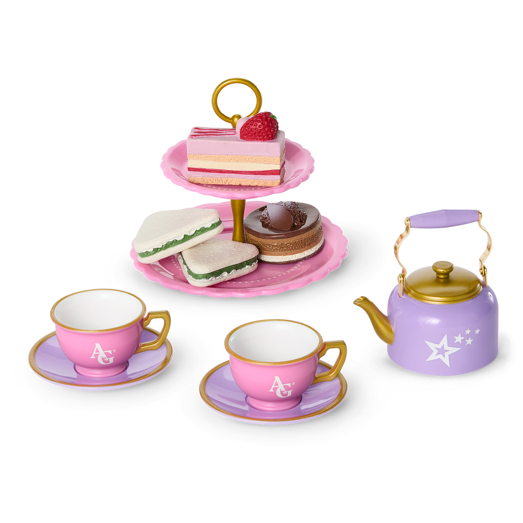 Tea for Two Set for 18-inch Dolls E8
