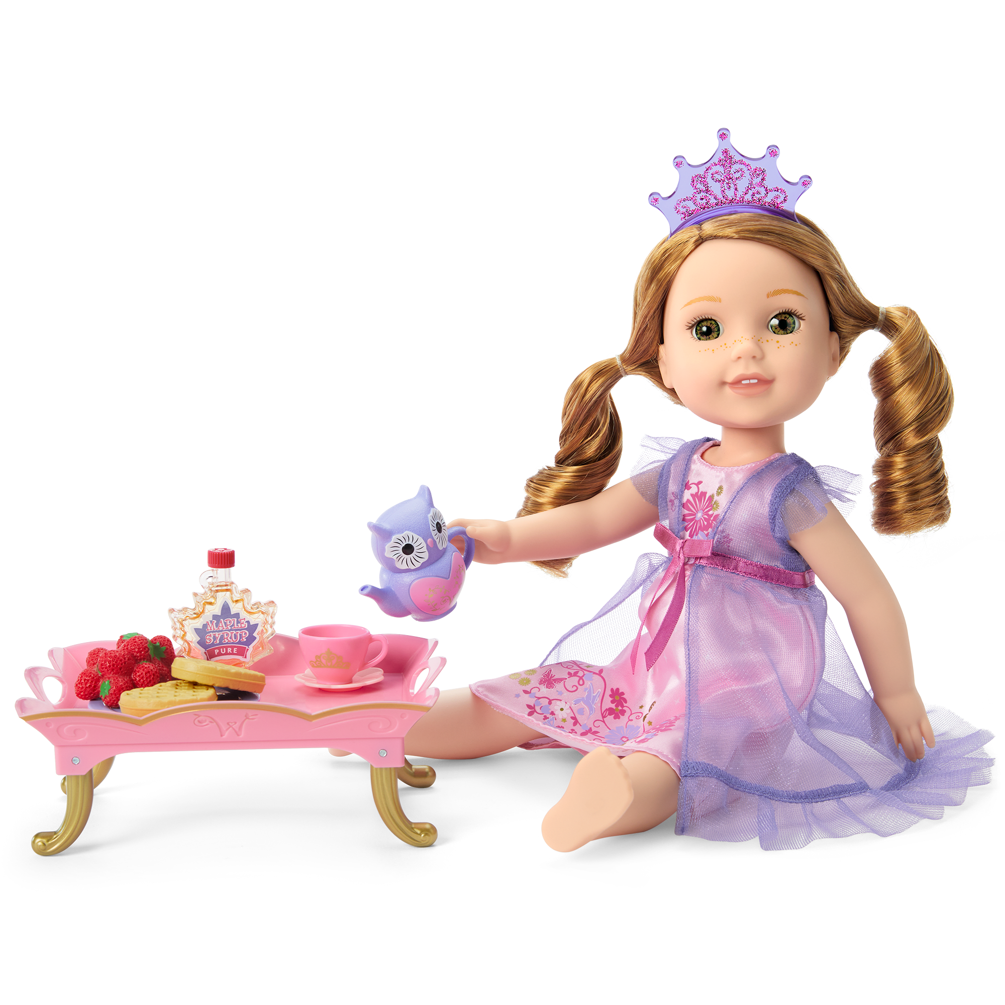 Breakfast in Bed Tray for WellieWishers™ Dolls F2
