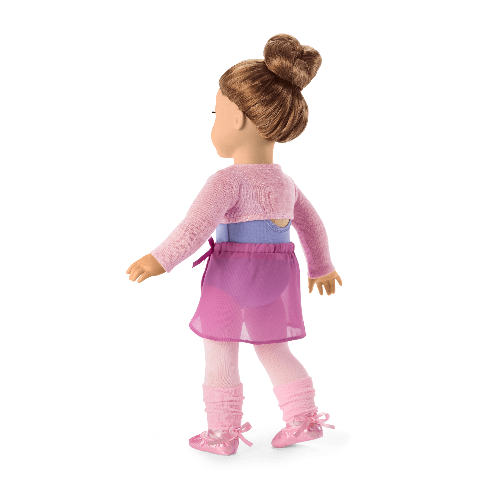 Plié Away Ballet Practice Outfit for 18-inch Dolls D2