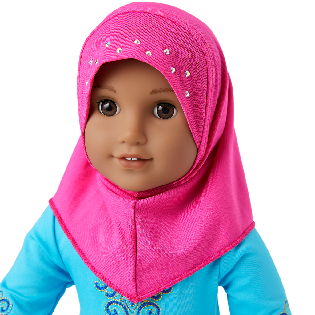 Eid al-Fitr Celebration Outfit for 18-inch Dolls A5