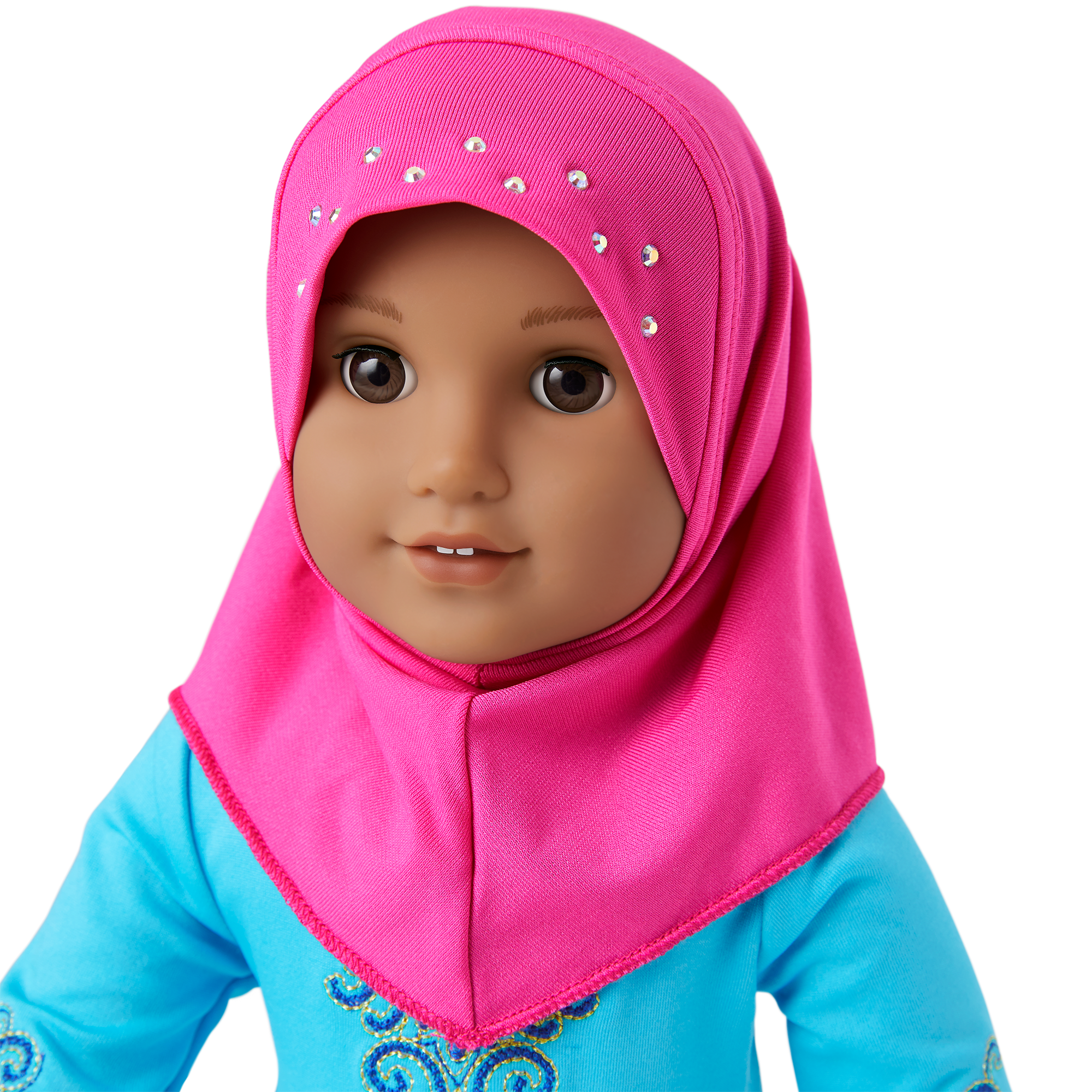 Eid al-Fitr Celebration Outfit for 18-inch Dolls A5