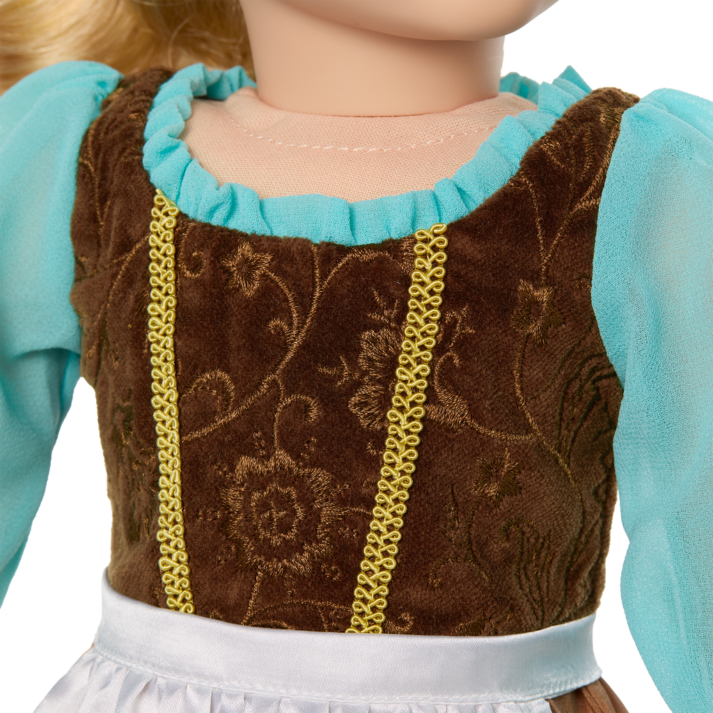American Girl® Disney Princess Cinderella Day Dress, Friends & Accessories for 18-inch Dolls E1