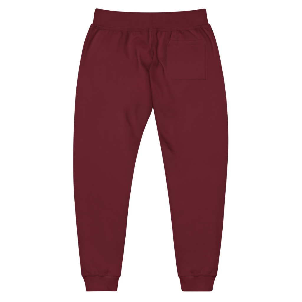 American Girl® Burgundy Fleece Sweatpants for Adults C0