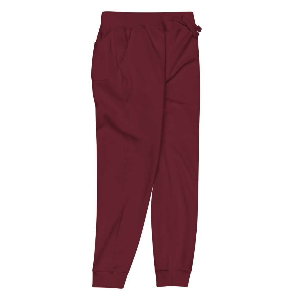 American Girl® Burgundy Fleece Sweatpants for Adults C0