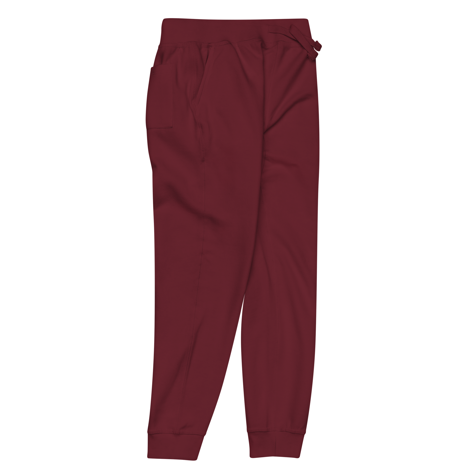 American Girl® Burgundy Fleece Sweatpants for Adults C0
