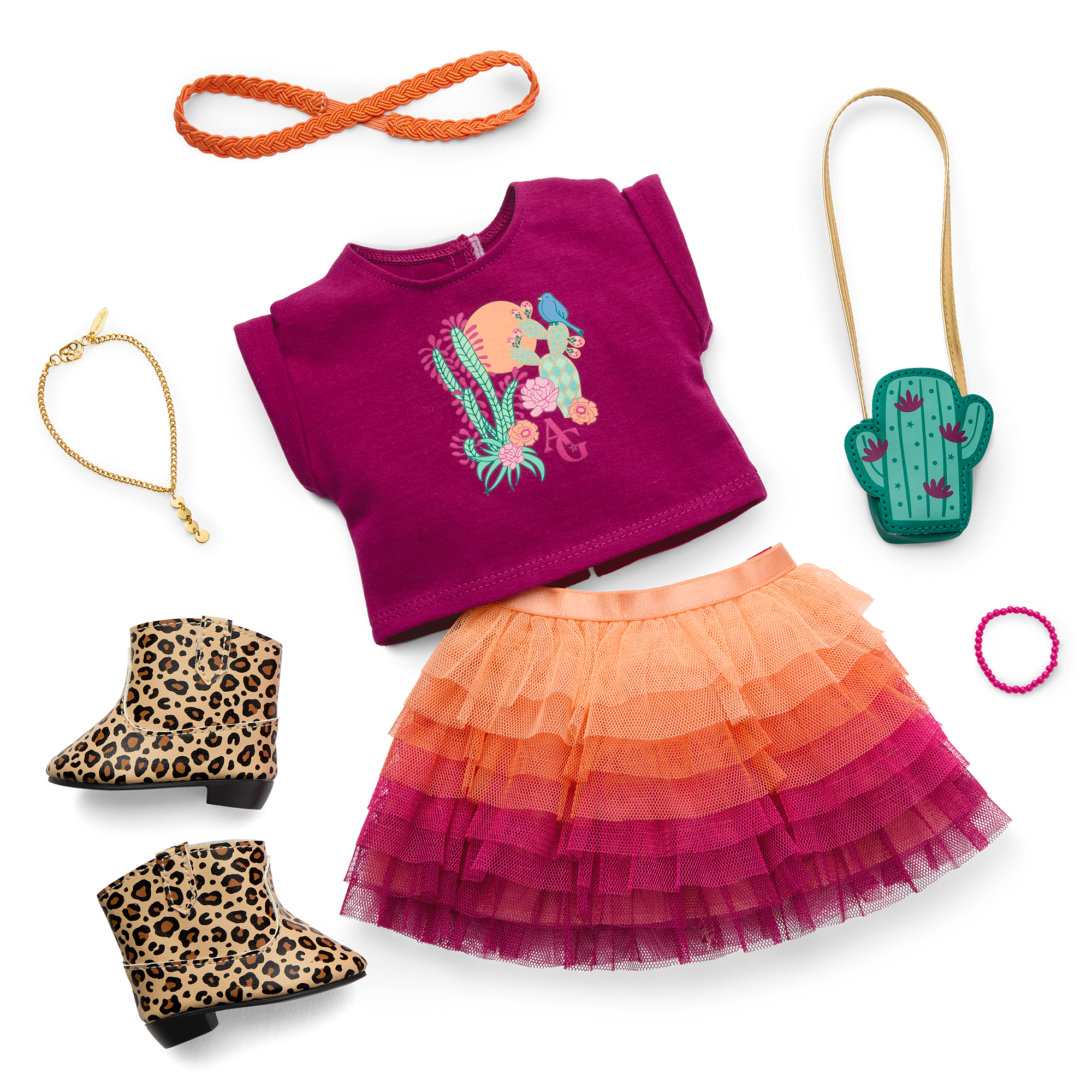 Fun in the Southwest Travel Outfit for 18-inch Dolls C1