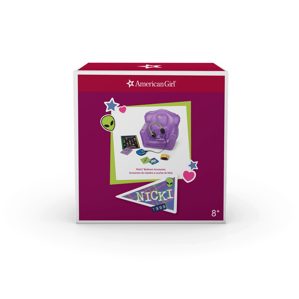 Nicki’s™ Bedroom Accessories for 18-inch Dolls (Historical Characters) D0