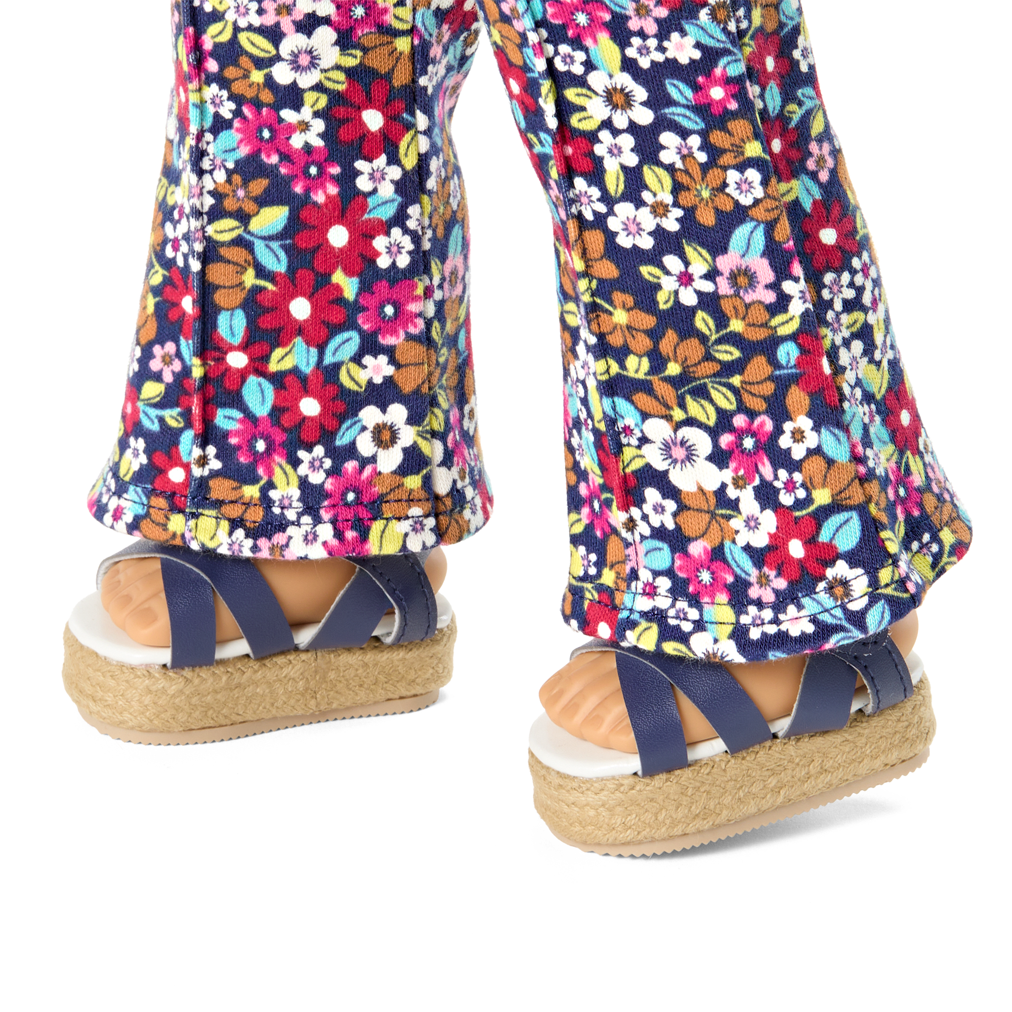 Julie’s™ Floral Jumpsuit for 18-inch Dolls (Historical Characters) B0
