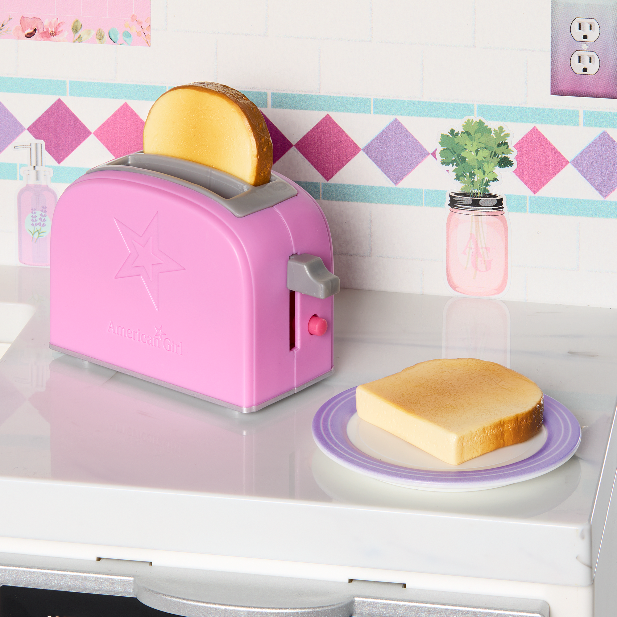 Breakfast for Two Set for 18-inch Dolls F5