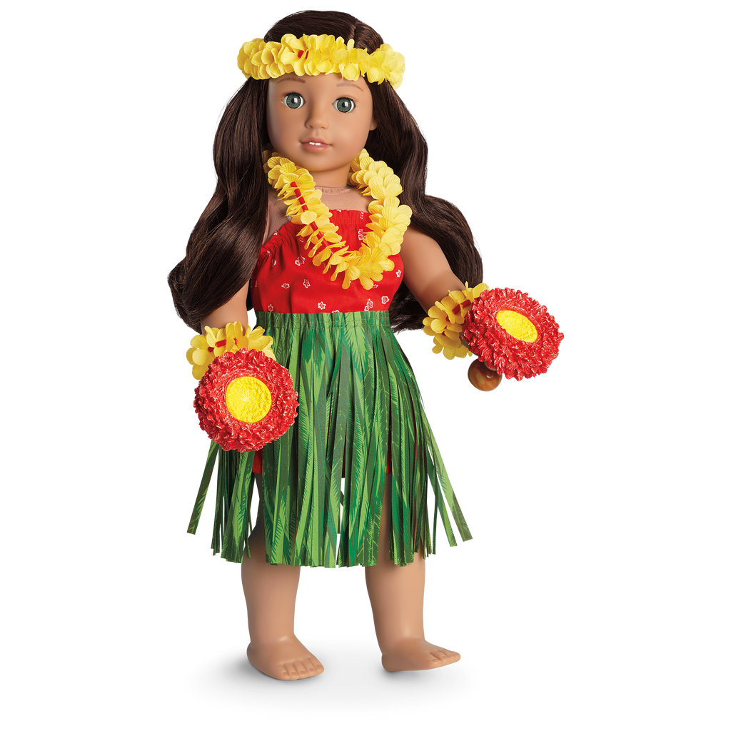 Nanea's™ Hula Outfit for 18-inch Dolls (Historical Characters) E6