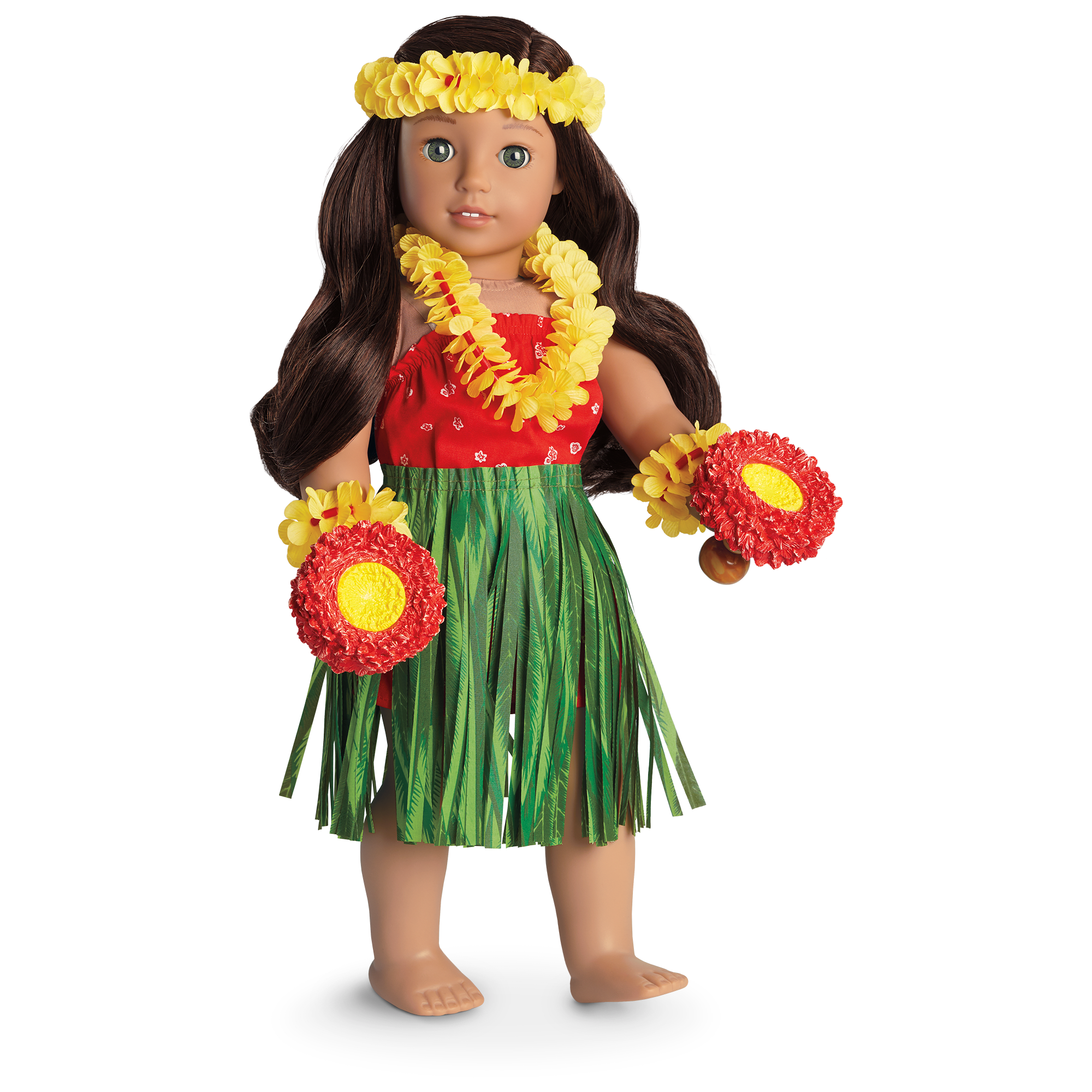 Nanea's™ Hula Outfit for 18-inch Dolls (Historical Characters) E6