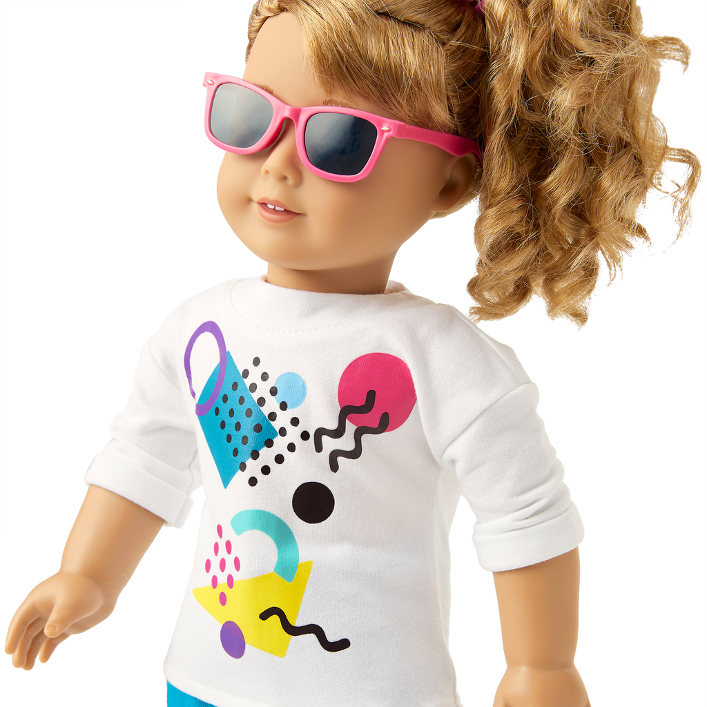 Courtney’s™ Graphic Sweatshirt for 18-inch Dolls (Historical Characters) C6