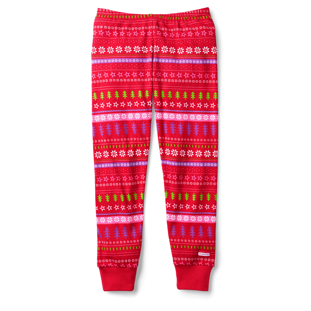 Holiday Cheer PJ Pants for Girls E9