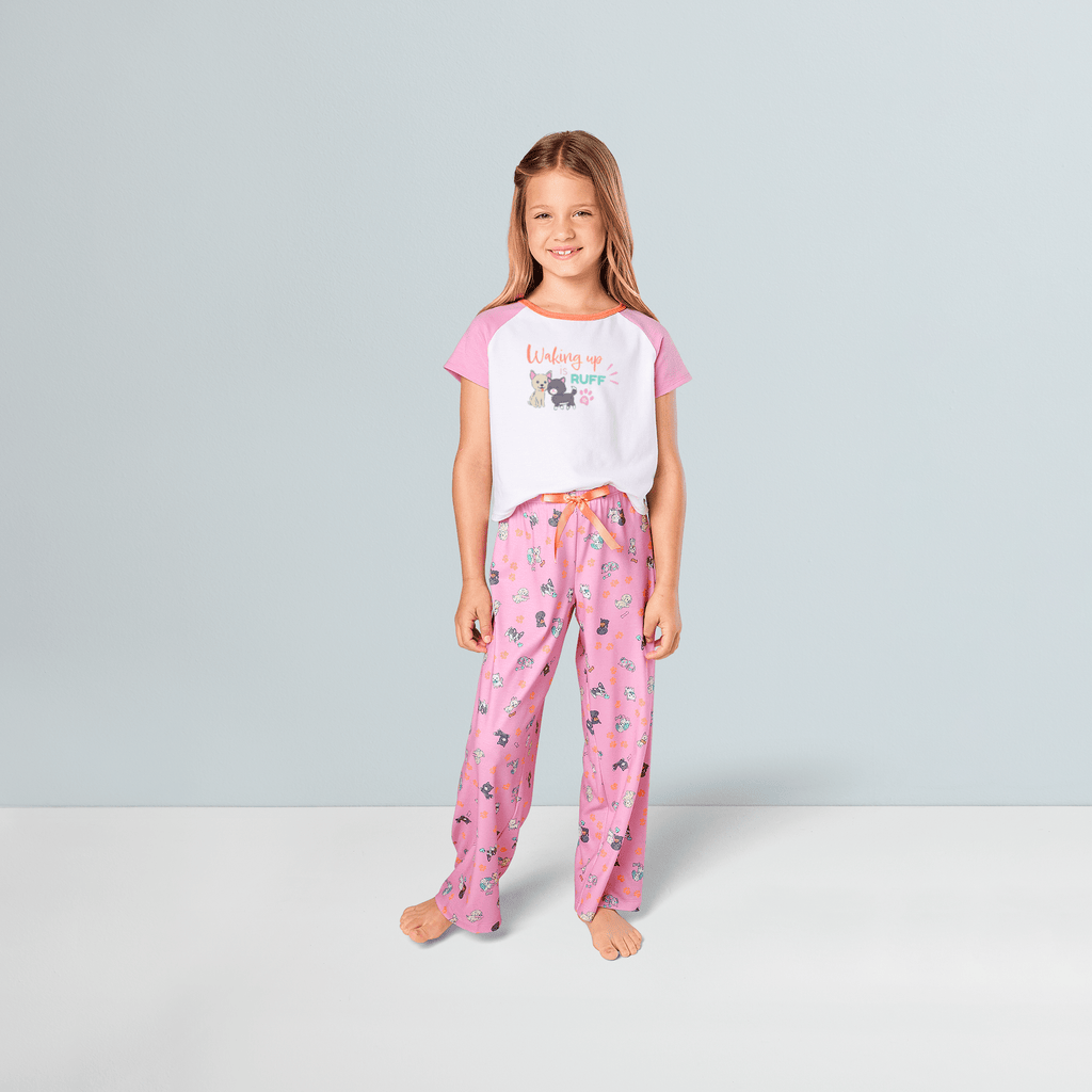 Waking Up Is Ruff PJs for Girls F9