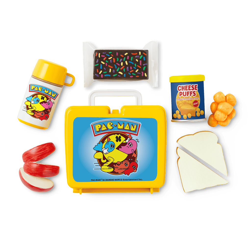 Courtney's™ PAC-MAN™ Lunch Set for 18-inch Dolls (Historical Characters) E9