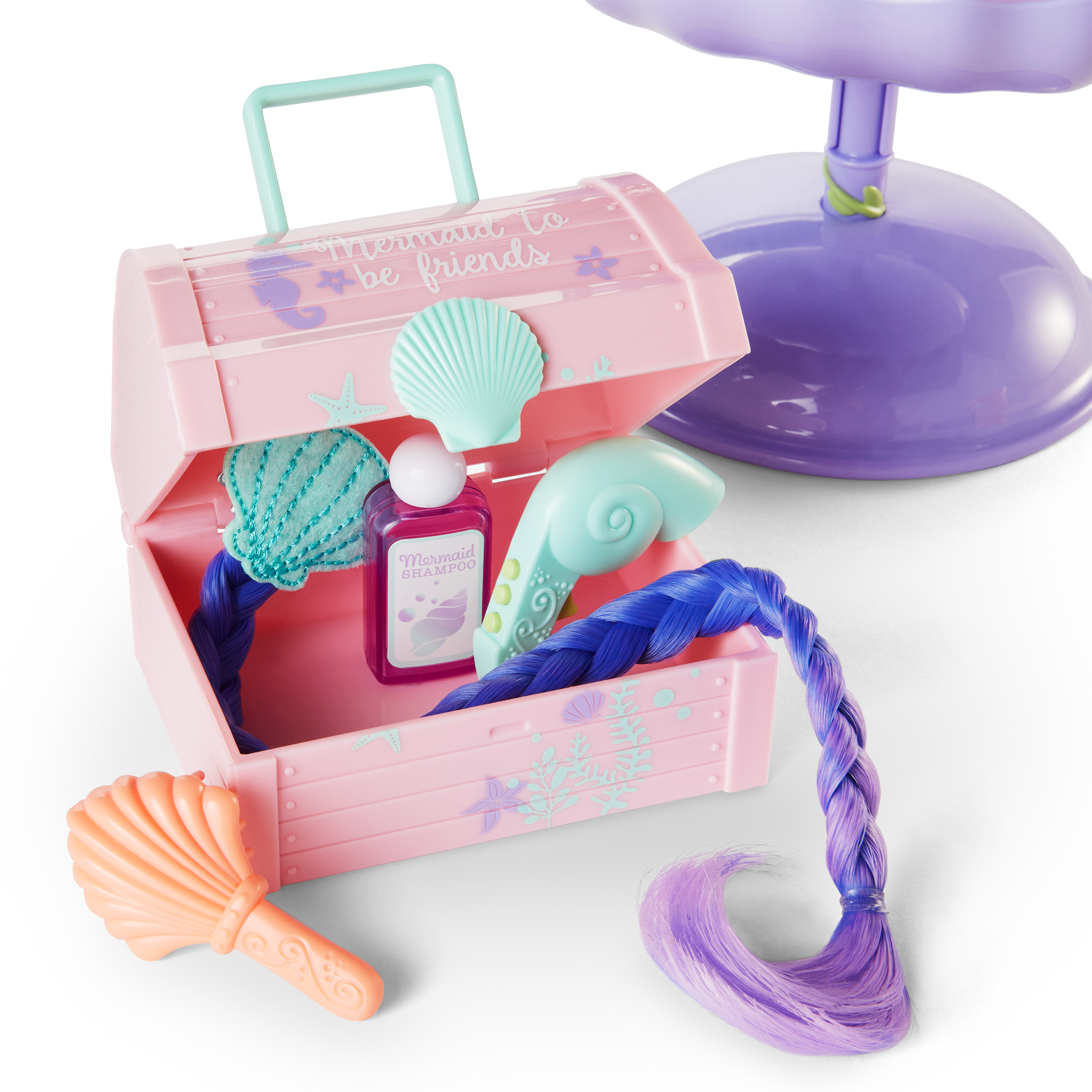 Seashell Salon Set for WellieWishers™ Dolls E4