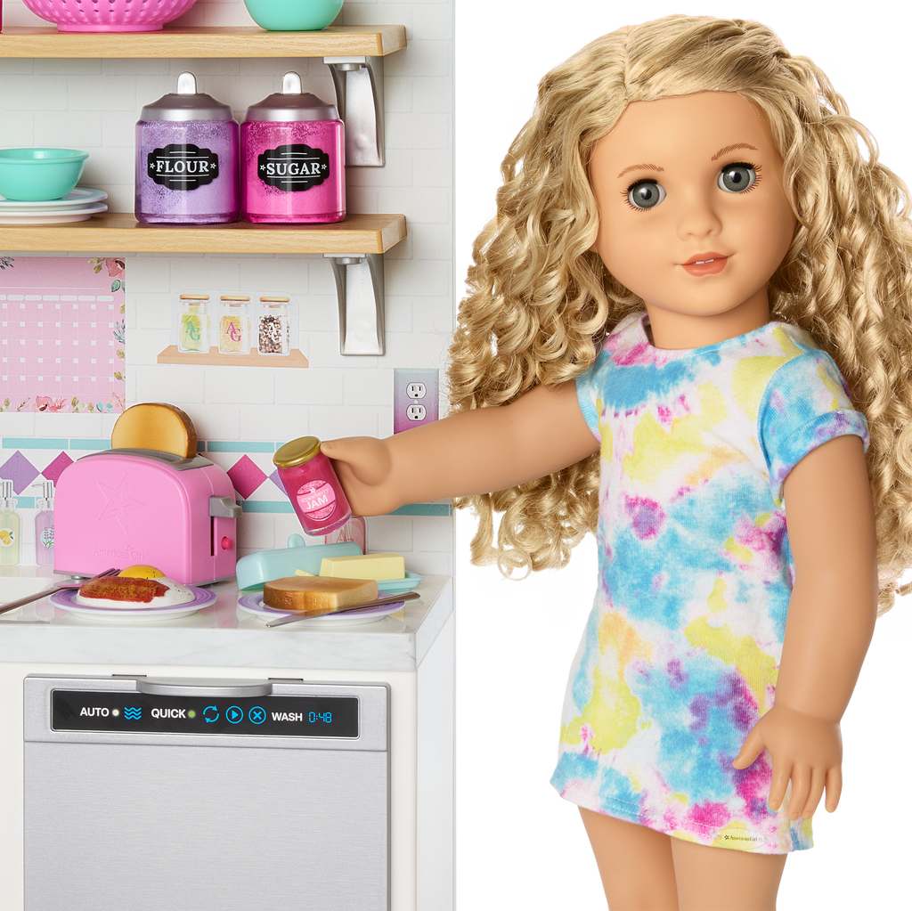 Breakfast for Two Set for 18-inch Dolls F5