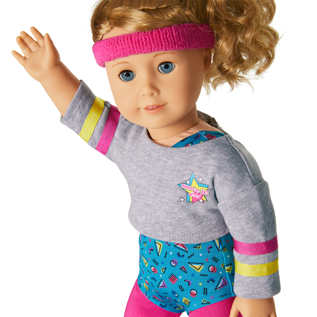 Courtney's™ Fitness Outfit for 18-inch Dolls (Historical Characters) E1