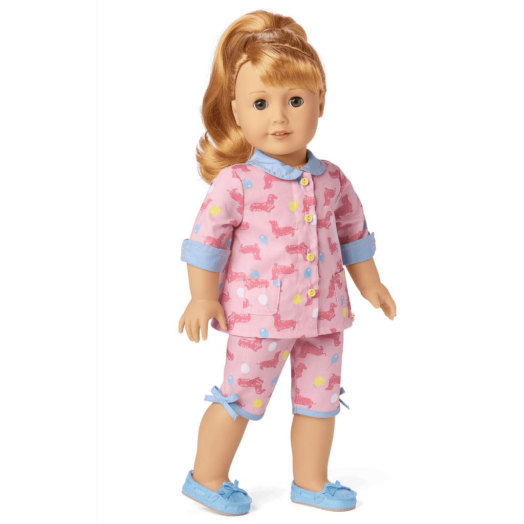Maryellen’s™ Dachshund Pajamas for 18-inch Dolls (Historical Characters) A7
