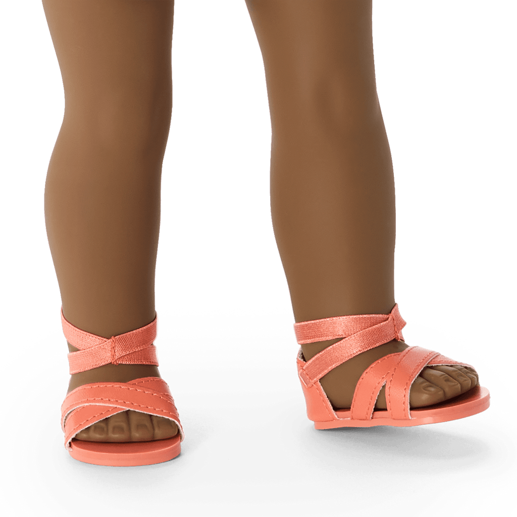 Orange You Glad It's Summer Outfit for 18-inch Dolls F8