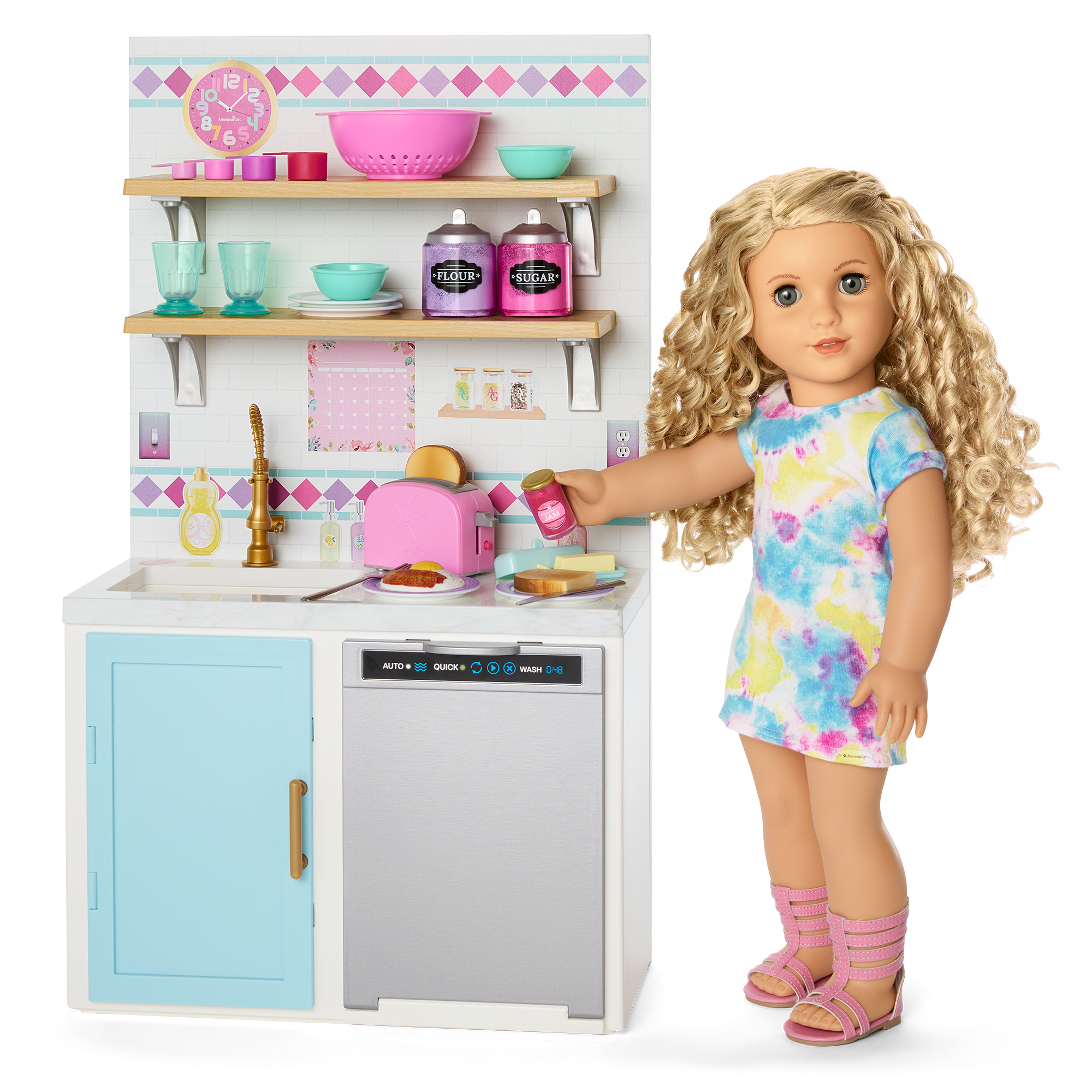 American Girl® Gourmet Kitchen for 18-inch Dolls F3