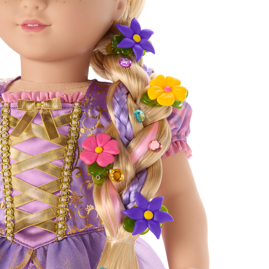 American Girl® Disney Princess Rapunzel Hair Accessories for 18-inch Dolls B2