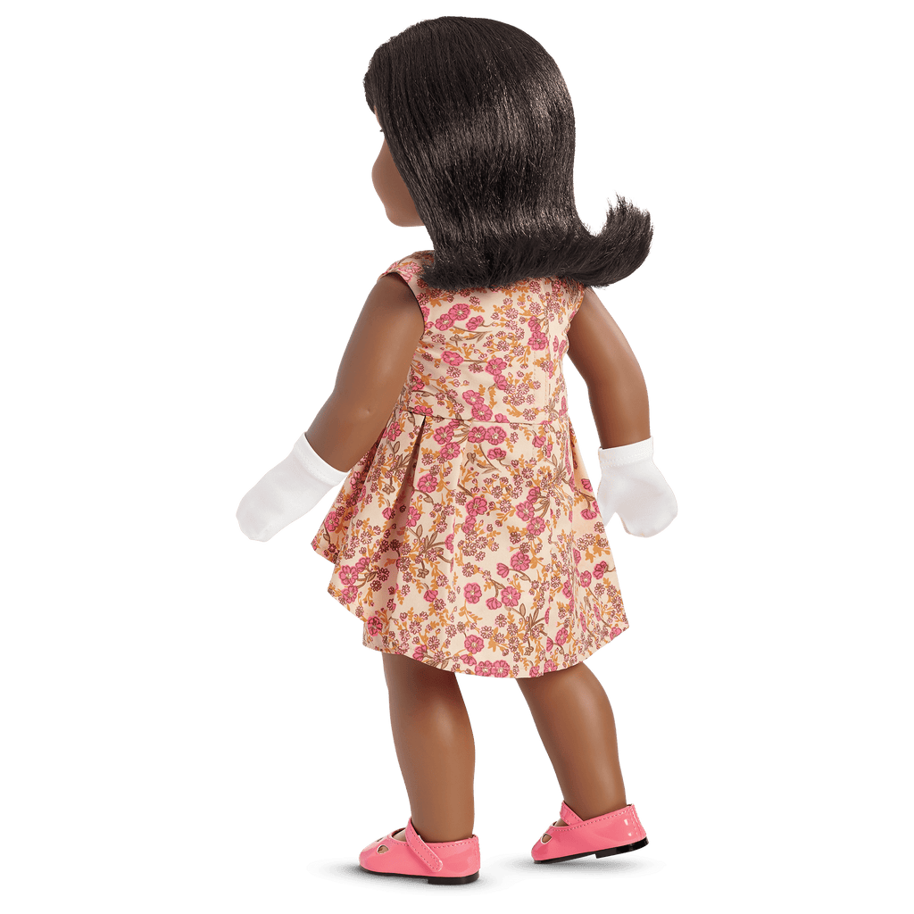Melody’s™ Fancy Floral Dress for 18-inch Dolls (Historical Characters) C4