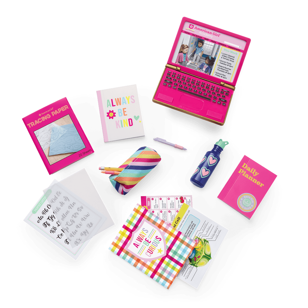 Write On! Desk Set for 18-inch Dolls A3