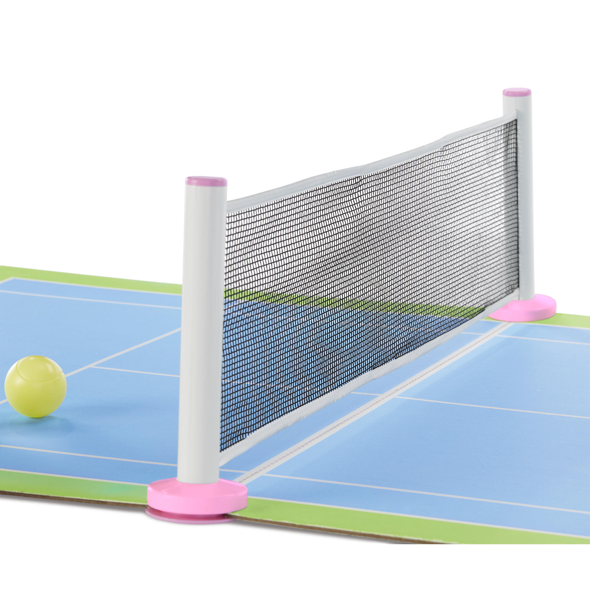 Isabel™ & Nicki's™ 2-in-1 Tennis Court & Skate Spot for 18-inch Dolls (Historical Characters) D0