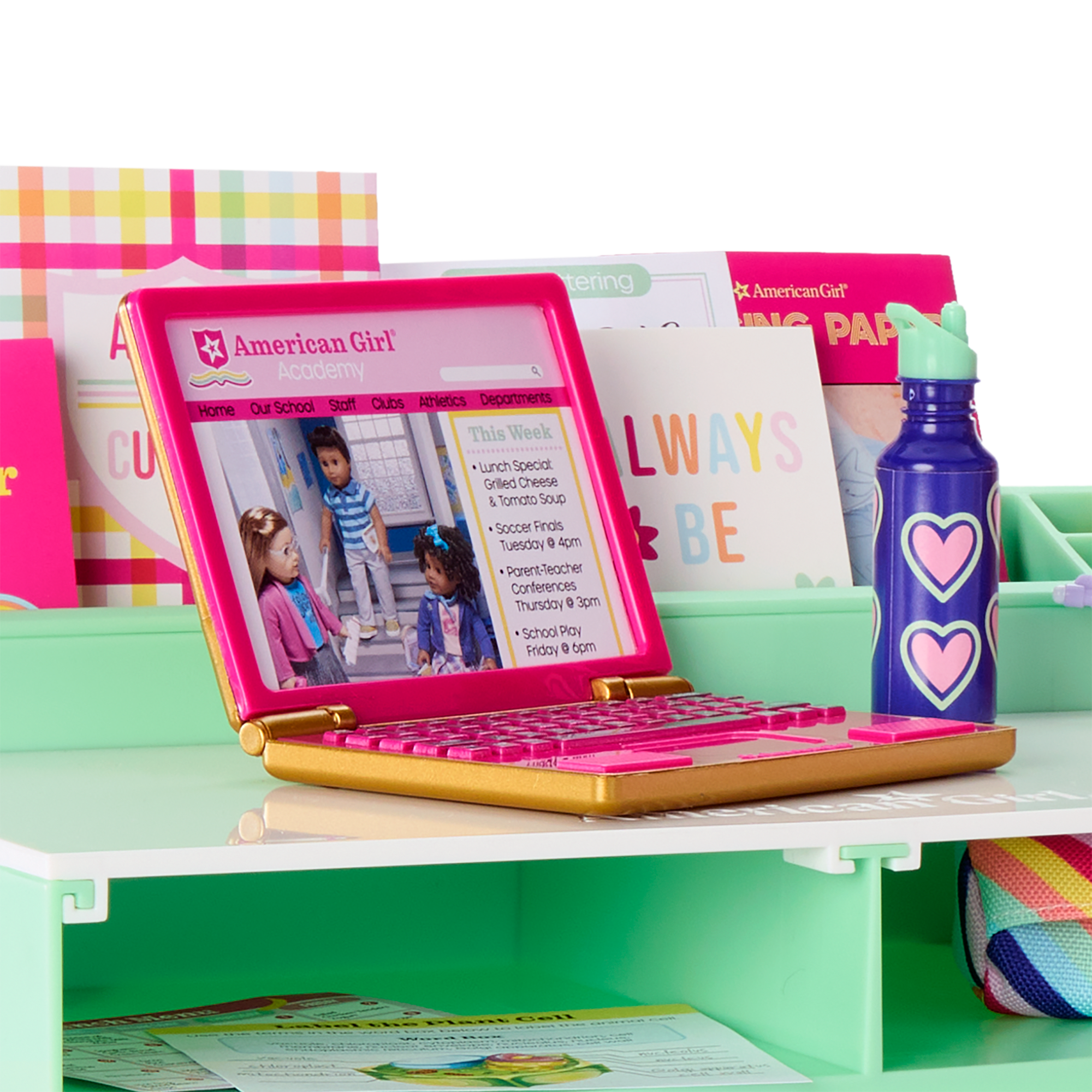 Write On! Desk Set for 18-inch Dolls A3