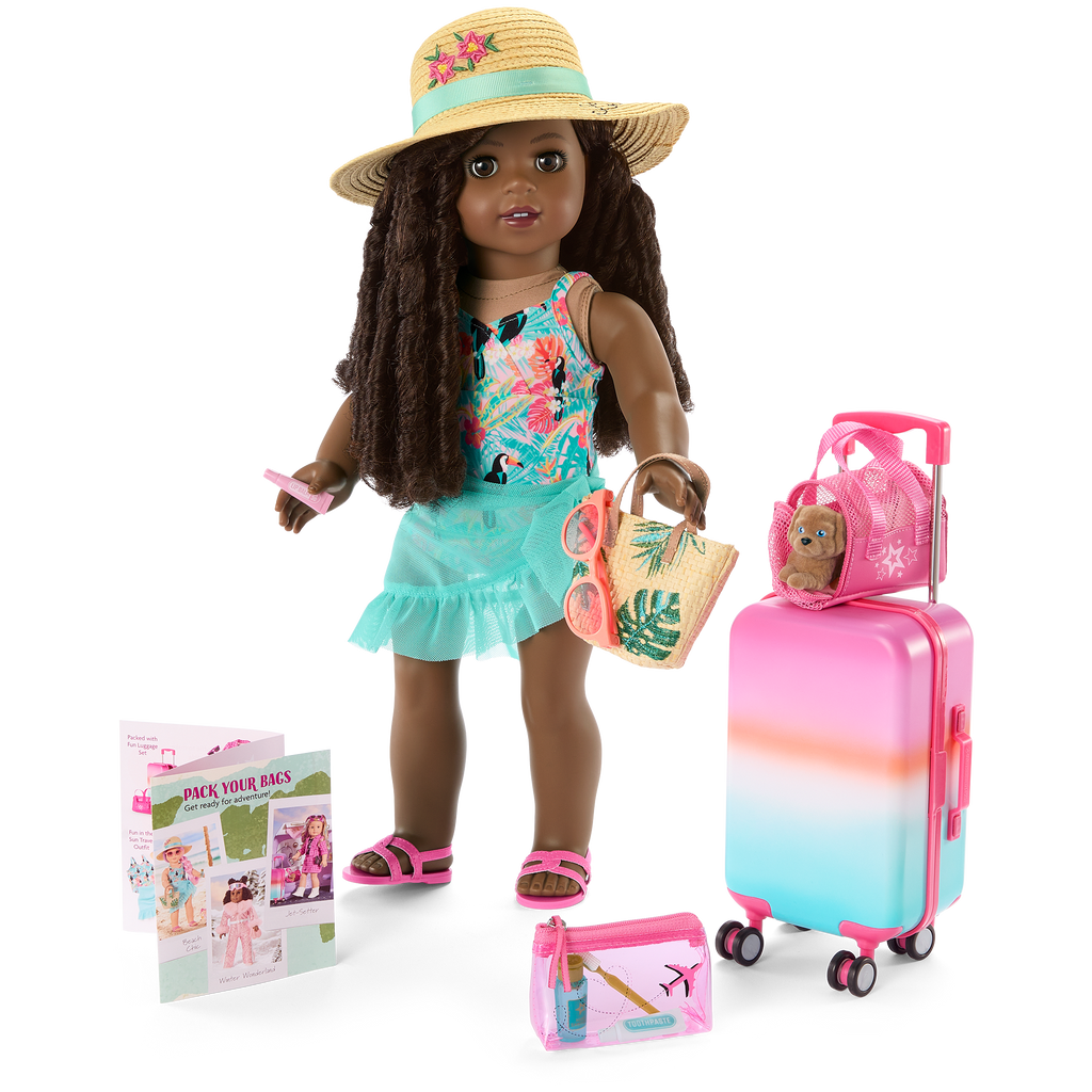 Packed with Fun Luggage Set for 18-inch Dolls F7