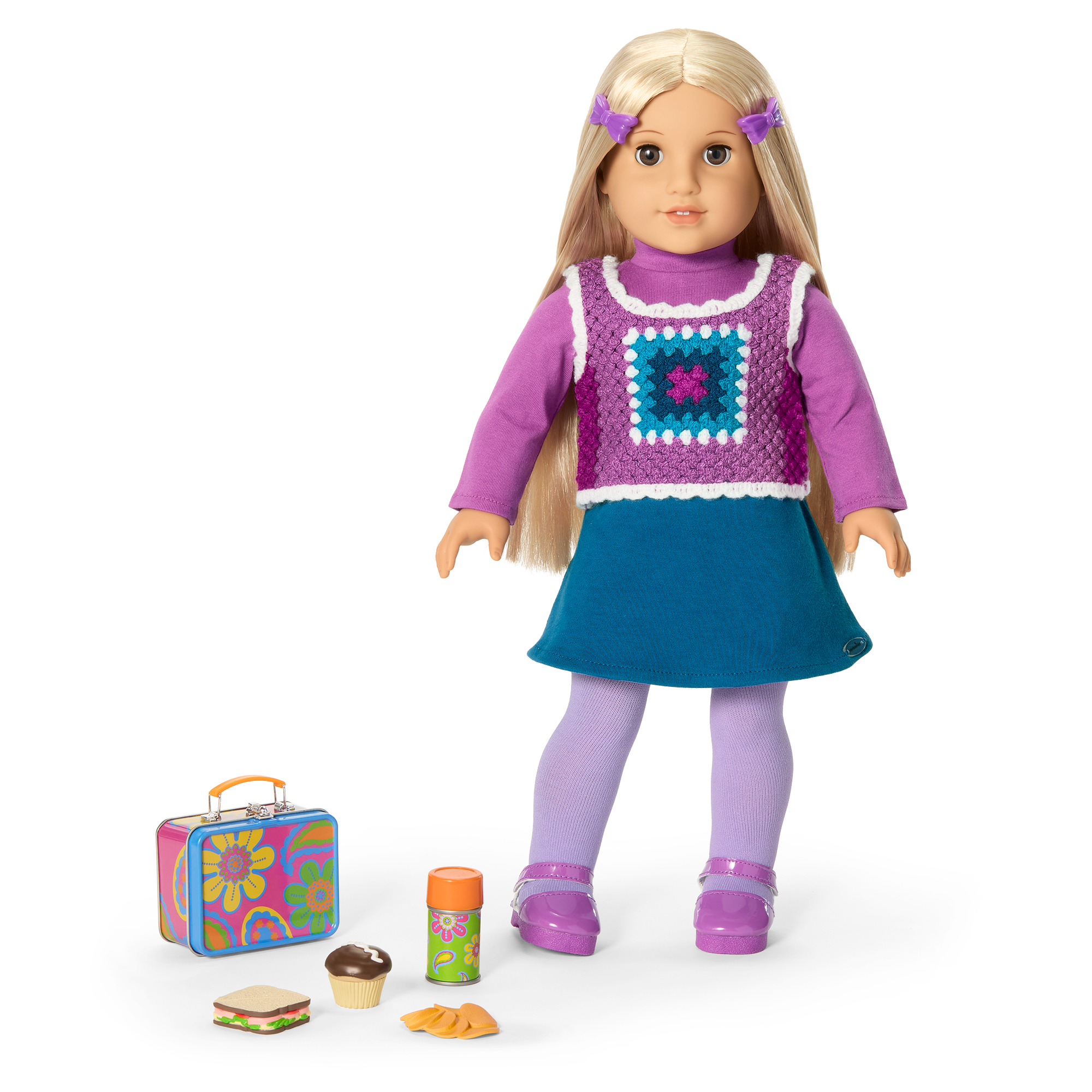 Julie's™ School Lunch Box for 18-inch Dolls (Historical Characters) C1