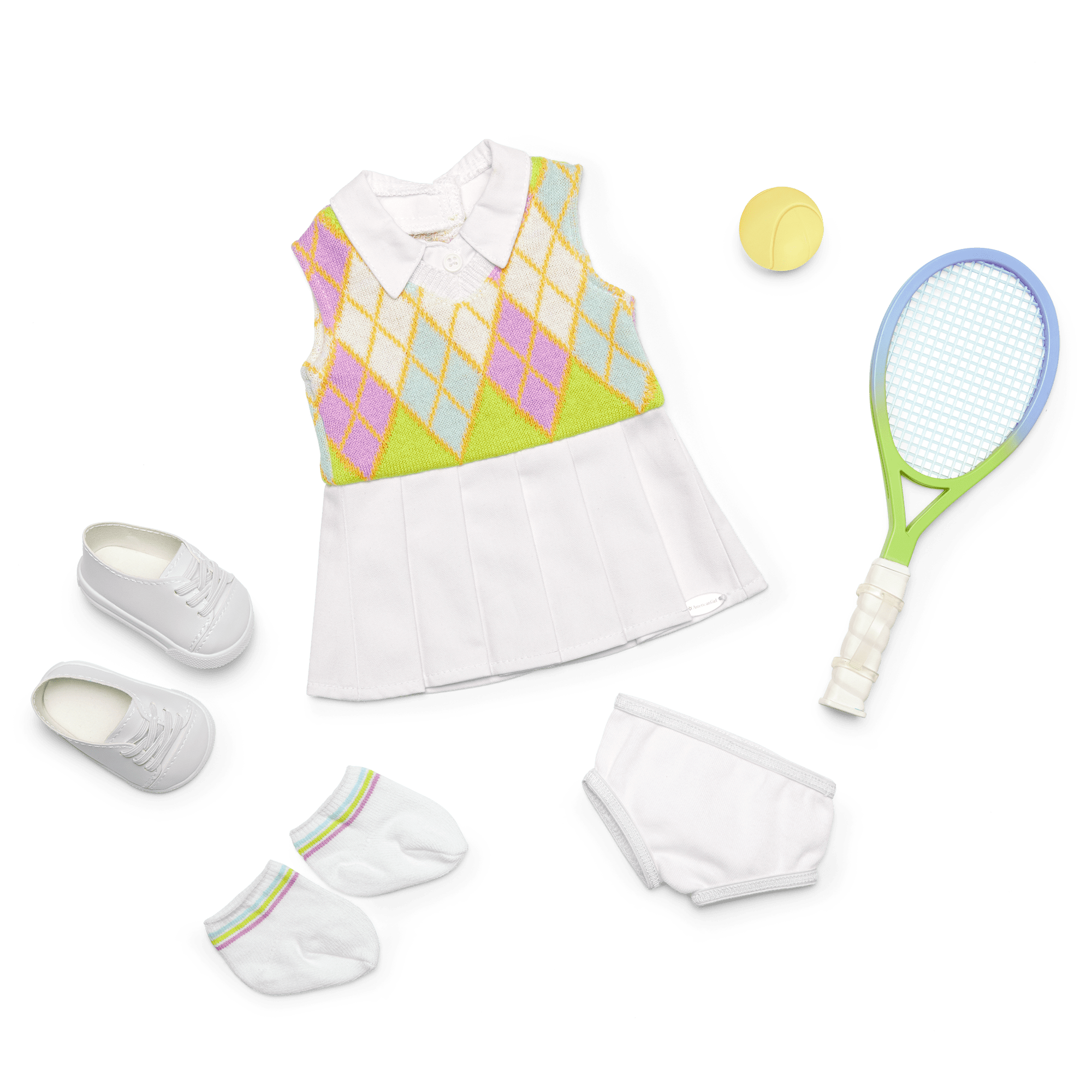 Isabel’s™ Tennis Outfit for 18-inch Dolls (Historical Characters) A6