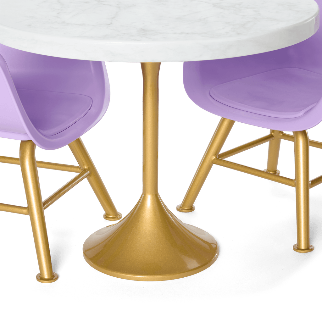 Kitchen Table for Two Set for 18-inch Dolls D0