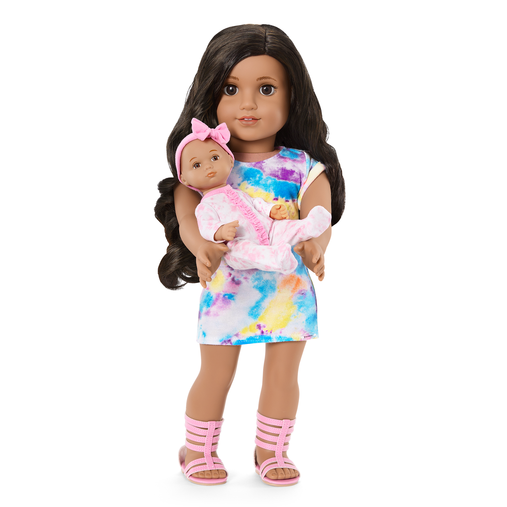 Little Bitty Baby™ 7.75-inch Doll with brown hair B8